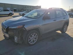 Jeep Cherokee Sport salvage cars for sale: 2015 Jeep Cherokee Sport