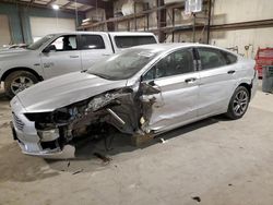 Salvage cars for sale at Eldridge, IA auction: 2019 Ford Fusion SEL