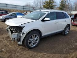 Salvage cars for sale at Davison, MI auction: 2013 Ford Edge Limited