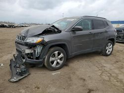 Salvage cars for sale from Copart Woodhaven, MI: 2018 Jeep Compass Latitude