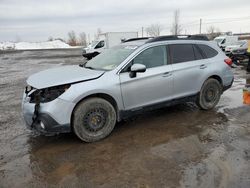 Salvage cars for sale from Copart Montreal Est, QC: 2019 Subaru Outback 2.5I Limited