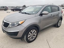 Salvage cars for sale at San Antonio, TX auction: 2016 KIA Sportage LX