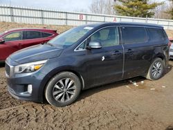 2016 KIA Sedona EX en venta en Davison, MI