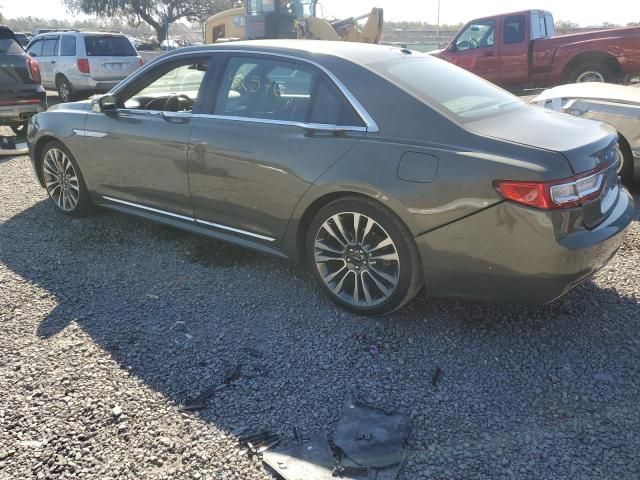 2017 Lincoln Continental Reserve