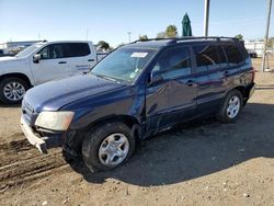 Salvage cars for sale at San Diego, CA auction: 2003 Toyota Highlander