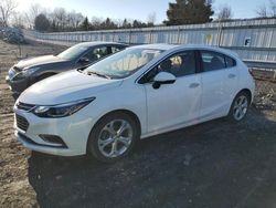 Salvage cars for sale at Grantville, PA auction: 2017 Chevrolet Cruze Premier