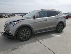 Hyundai salvage cars for sale: 2017 Hyundai Santa FE Sport