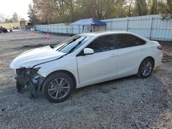 Salvage cars for sale at Knightdale, NC auction: 2017 Toyota Camry LE