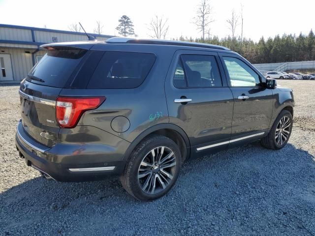 2018 Ford Explorer Platinum