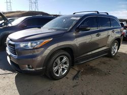 Toyota salvage cars for sale: 2015 Toyota Highlander Limited