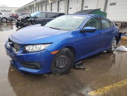 Salvage cars for sale at Louisville, KY auction: 2018 Honda Civic LX