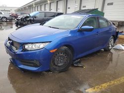 Honda salvage cars for sale: 2018 Honda Civic LX