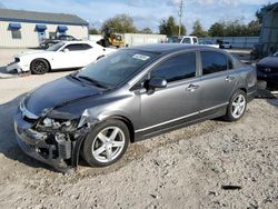 Salvage cars for sale from Copart Midway, FL: 2011 Honda Civic LX