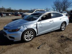 Chevrolet Malibu LT salvage cars for sale: 2018 Chevrolet Malibu LT