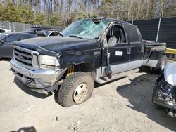 Salvage trucks for sale at Waldorf, MD auction: 2003 Ford F350 Super Duty