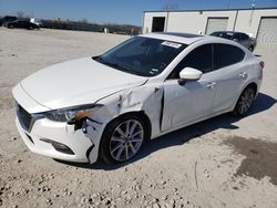 Salvage cars for sale at Kansas City, KS auction: 2017 Mazda 3 Touring