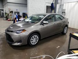 Toyota salvage cars for sale: 2017 Toyota Corolla L