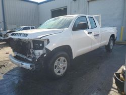 Salvage cars for sale at Savannah, GA auction: 2018 Toyota Tundra Double Cab SR/SR5