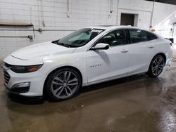 Salvage cars for sale from Copart Blaine, MN: 2021 Chevrolet Malibu LT