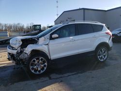 Salvage cars for sale from Copart Rogersville, MO: 2015 Ford Escape Titanium