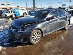 Salvage cars for sale from Copart Colorado Springs, CO: 2008 Lexus IS 250