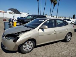 Salvage cars for sale from Copart Van Nuys, CA: 2008 Hyundai Elantra GLS