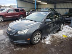 Salvage cars for sale at Colorado Springs, CO auction: 2013 Chevrolet Cruze ECO