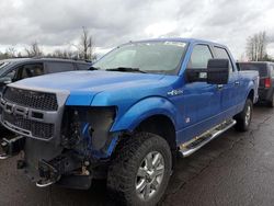 Salvage cars for sale from Copart Woodburn, OR: 2013 Ford F150 Supercrew