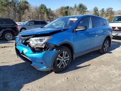 Salvage cars for sale from Copart Mendon, MA: 2018 Toyota Rav4 LE