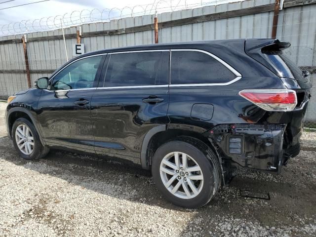 2016 Toyota Highlander LE