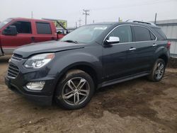 Salvage cars for sale at Chicago Heights, IL auction: 2017 Chevrolet Equinox Premier