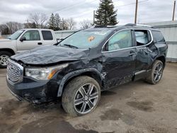 Salvage cars for sale at Ham Lake, MN auction: 2019 GMC Acadia Denali