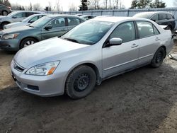 Honda Accord salvage cars for sale: 2007 Honda Accord Value