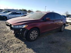 Salvage cars for sale at Sacramento, CA auction: 2014 Ford Fusion S