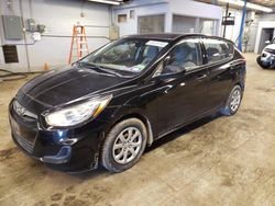 Salvage cars for sale at Dyer, IN auction: 2013 Hyundai Accent GLS