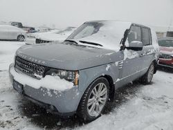 Land Rover Range Rover salvage cars for sale: 2012 Land Rover Range Rover HSE Luxury