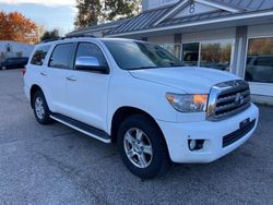 Salvage cars for sale from Copart North Billerica, MA: 2008 Toyota Sequoia Limited