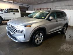 Salvage cars for sale at Candia, NH auction: 2021 Hyundai Santa FE SEL