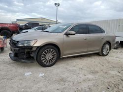 Salvage cars for sale at Houston, TX auction: 2016 Volkswagen Passat SE