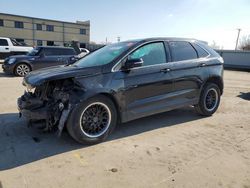 Salvage cars for sale from Copart Wilmer, TX: 2017 Ford Edge SEL