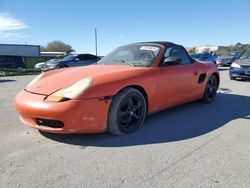 Salvage cars for sale from Copart Orlando, FL: 2002 Porsche Boxster