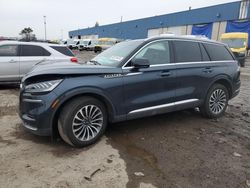 Vehiculos salvage en venta de Copart Woodhaven, MI: 2023 Lincoln Aviator Reserve