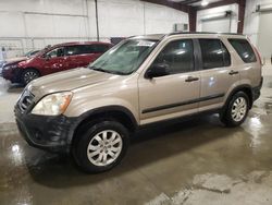 Honda CR-V EX salvage cars for sale: 2005 Honda CR-V EX