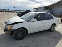 Salvage cars for sale from Copart Corpus Christi, TX: 2002 Honda Civic EX