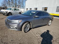 Salvage cars for sale from Copart Portland, OR: 2017 Volkswagen Passat SE