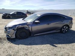 Salvage cars for sale from Copart Adelanto, CA: 2019 Honda Civic LX