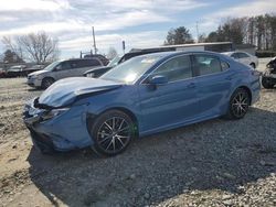 Salvage cars for sale at Mebane, NC auction: 2023 Toyota Camry SE Night Shade
