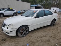 Salvage cars for sale from Copart Seaford, DE: 2008 Mercedes-Benz E 350 4matic