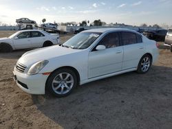 Vehiculos salvage en venta de Copart Bakersfield, CA: 2006 Infiniti G35