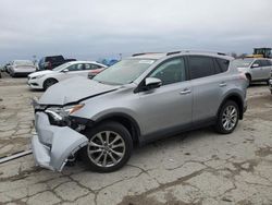 Toyota Rav4 Limited salvage cars for sale: 2018 Toyota Rav4 Limited